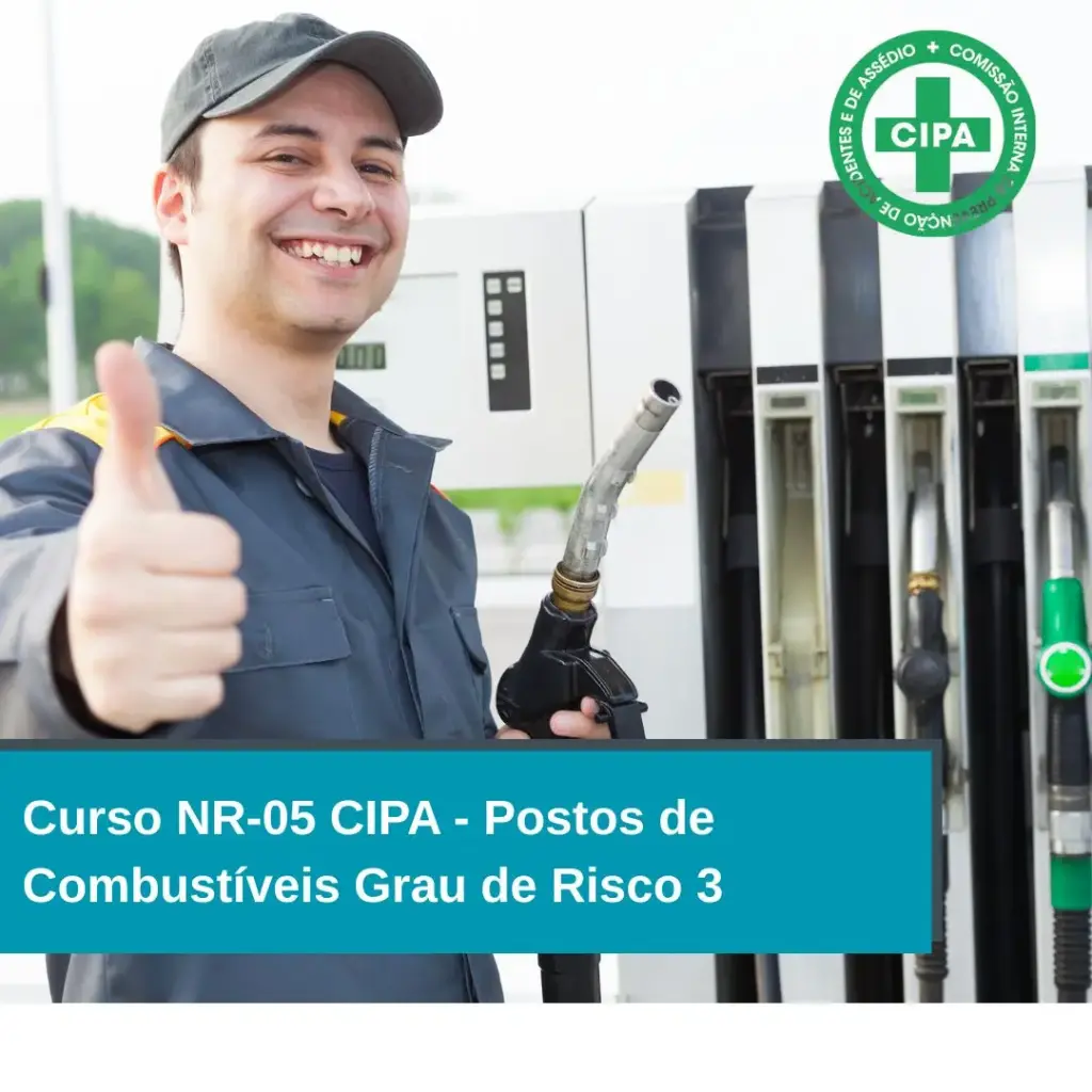Curso NR-05 CIPA - Postos de Combustíveis Grau de Risco 3